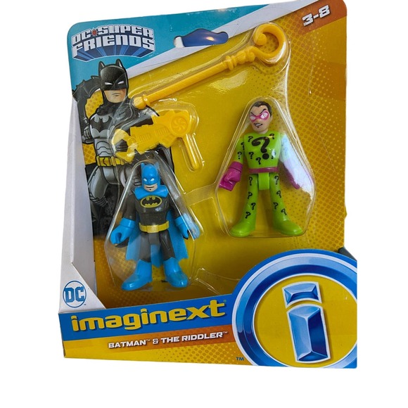 Imaginext DC Super Friends Batman & The Riddler action figure - Picture 5 of 5